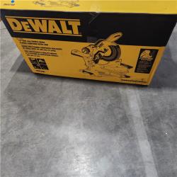 As-Is-  DeWALT  12in Double Bevel Sliding Compound Miter Saw