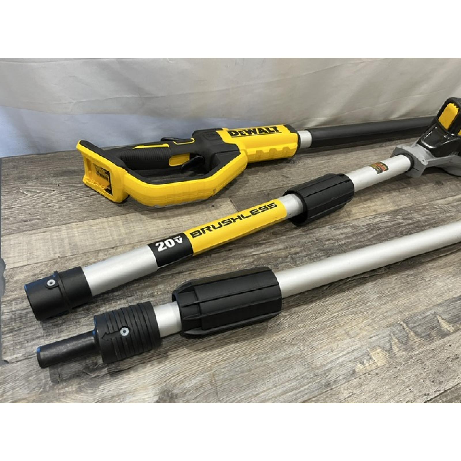 AS-IS DEWALT 20V MAX 8in. Brushless Cordless Battery Powered Pole Saw (Tool Only)