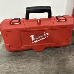 California AS-IS Milwaukee M18 Forcelogic 10 Ton Knockout Tool 1/2 in. to 4in; Appears in Like New Condition