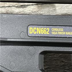 AS-IS DEWALT 20V MAX XR 16-Gauge Lithium-Ion Cordless Finish Nailer (Tool Only)