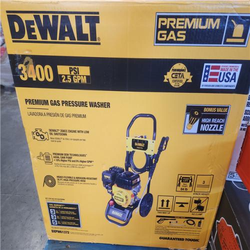 Phoenix DEWALT 3400 PSI 2.5 GPM Gas Pressure Washer with Maintenance-Free Pump  Heavy-Duty Commercial Cold Water Power Washer