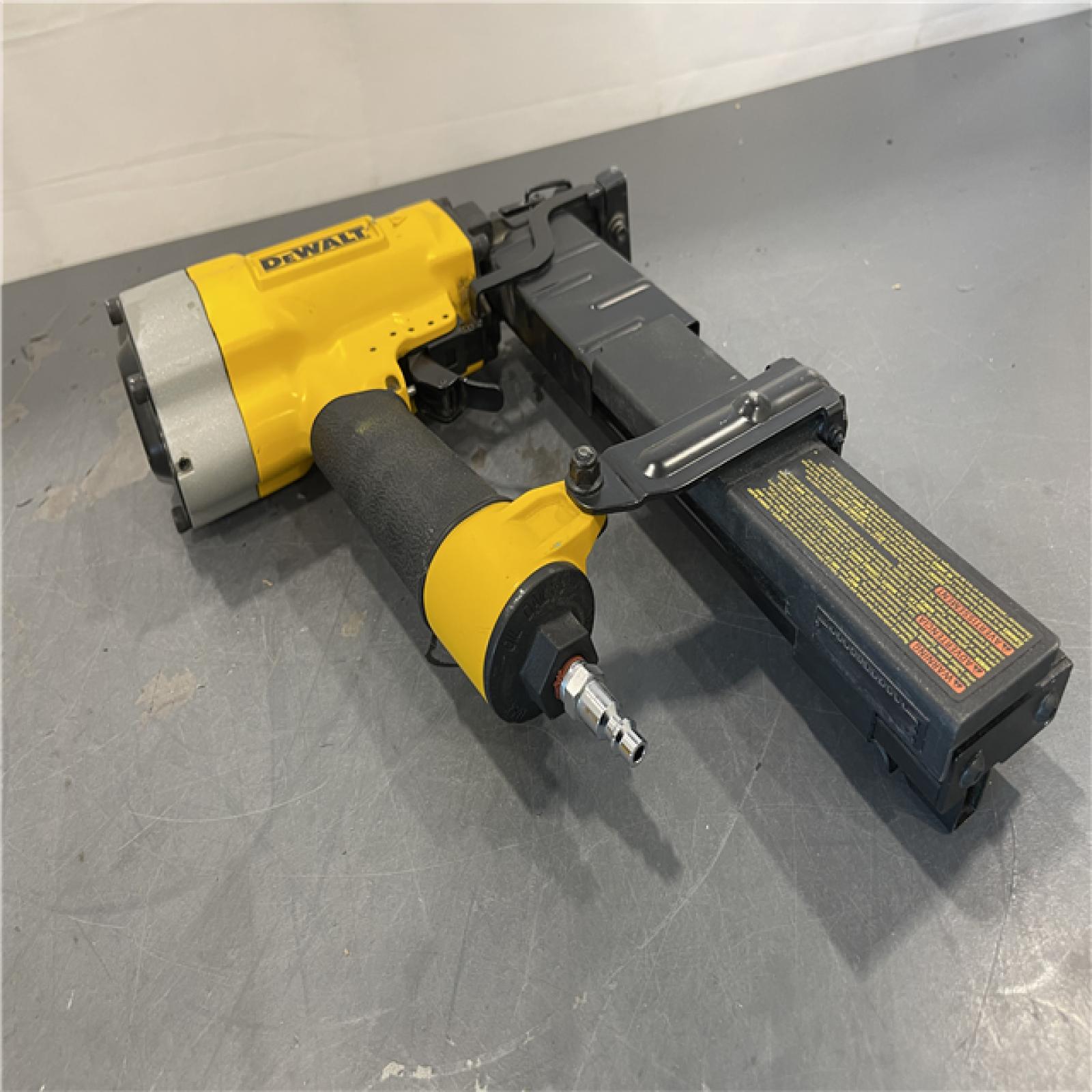 AS-IS - DeWalt Corded Pneumatic 16-Gauge 1 in. Crown Lathing Stapler
