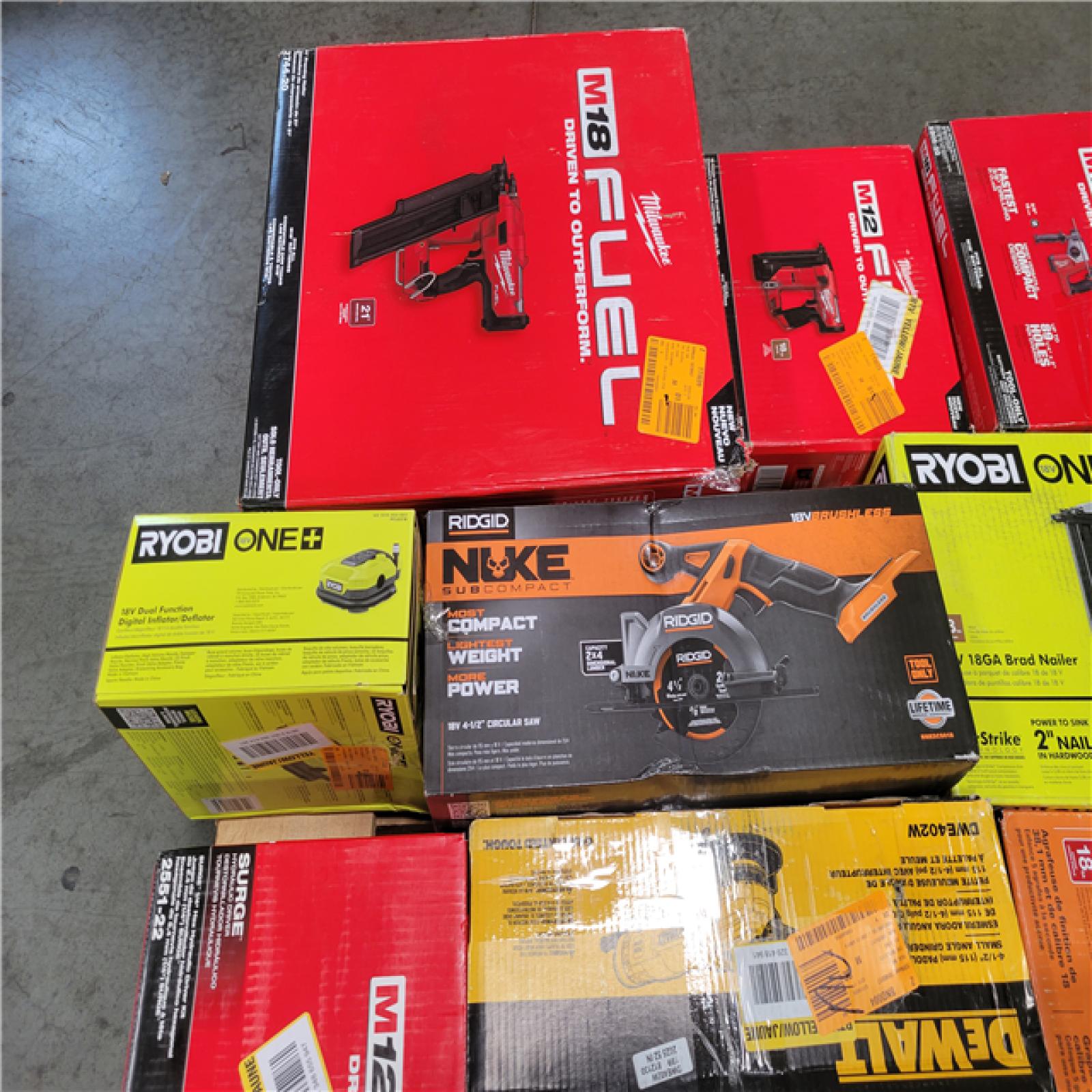CALIFORNIA AS-IS TOOL PALLET