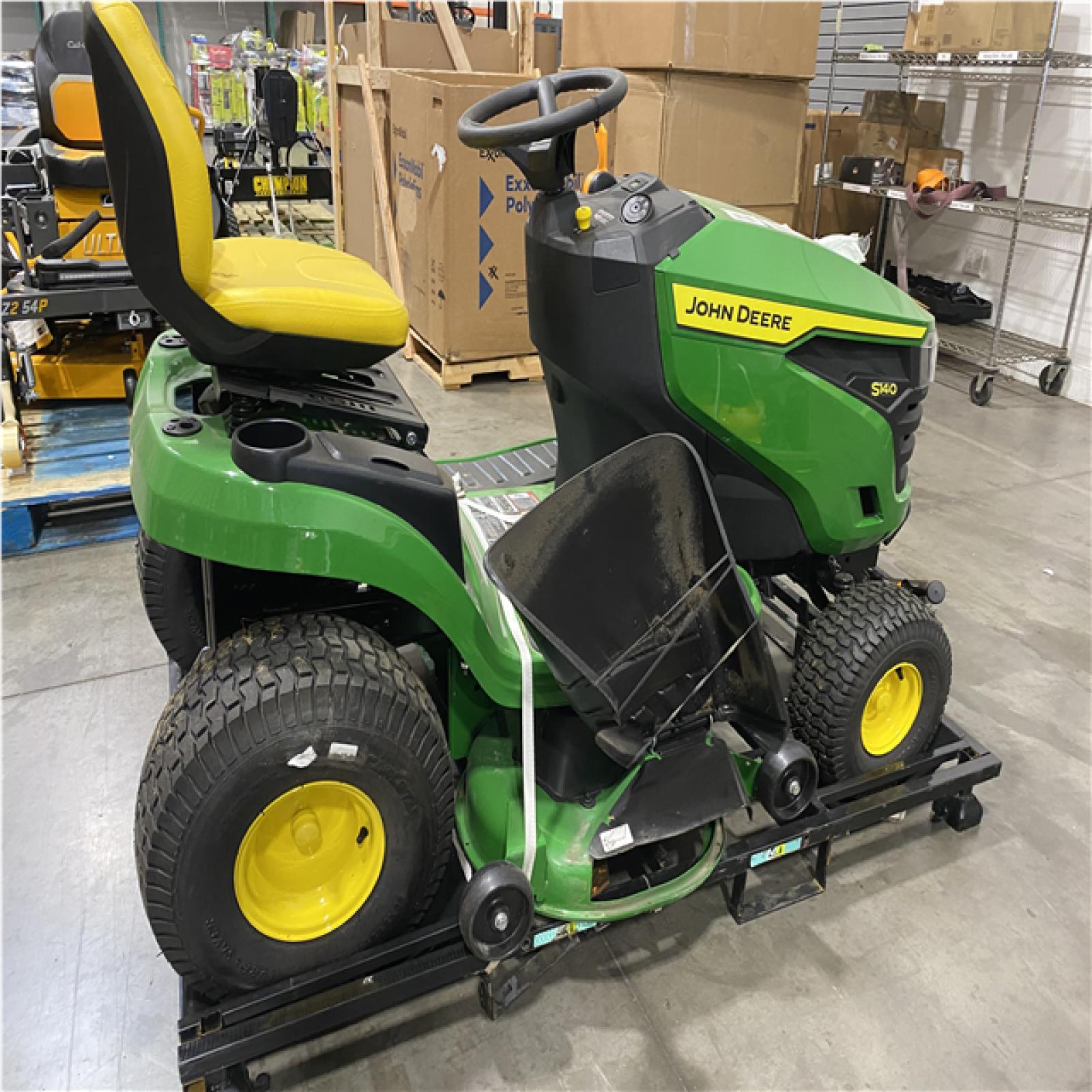 Dallas Location - As-Is John Deere S140 lawn tractor - Mowers