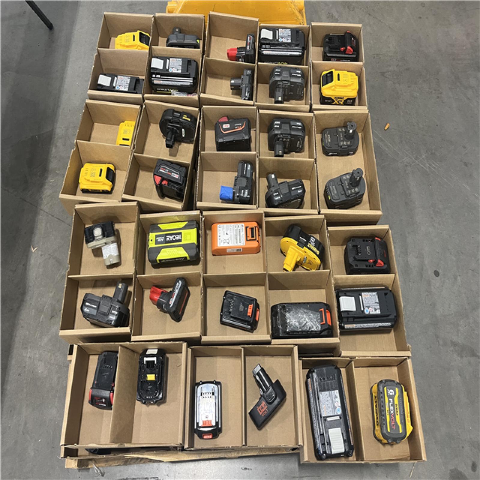 DALLAS LOCATION - AS-IS BATTERY PALLET