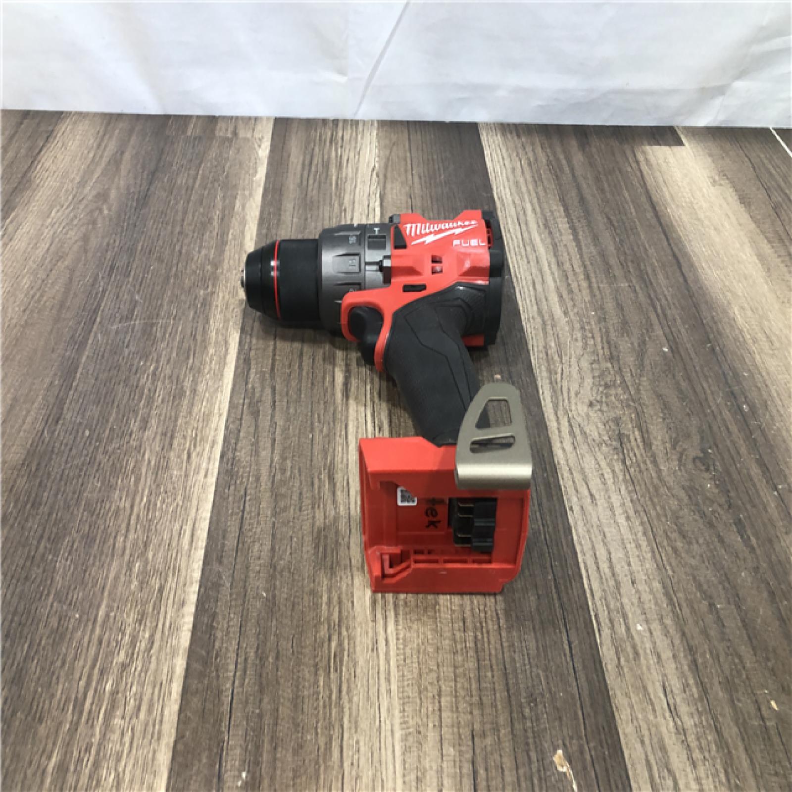 AS-IS Milwaukee FUEL 18V Lithium-Ion Brushless Cordless 1/2 in. Hammer Drill/Driver (Tool-Only)