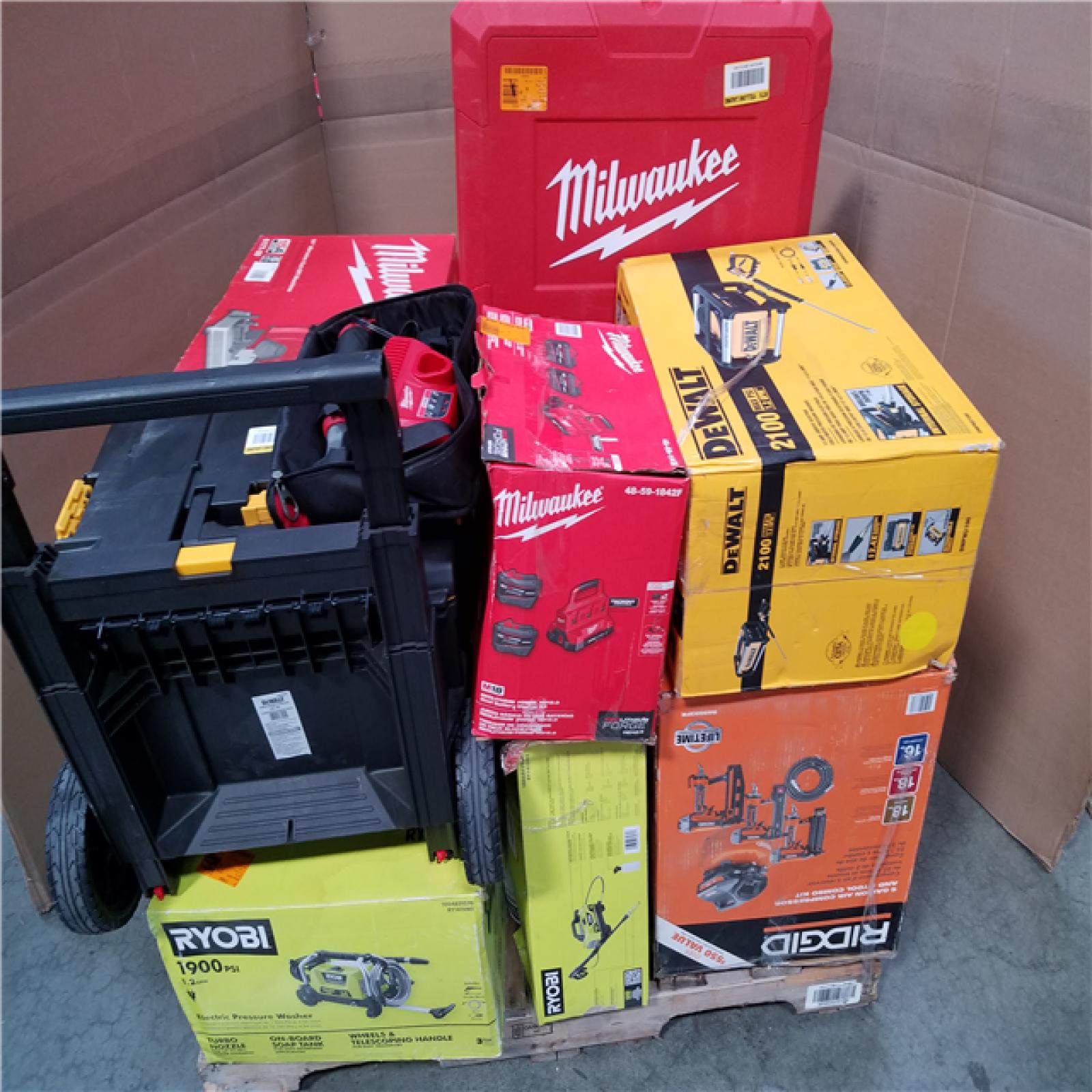 CALIFORNIA AS-IS TOOL PALLET