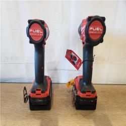 AS-IS- Milwaukee FUEL 18V Lithium-Ion Brushless Cordless Hammer Drill and Impact Driver Combo Kit