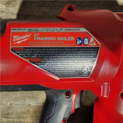 HOUSTON LOCATION - AS-IS Milwaukee 2744-20 M18 FUEL 3-1/2 in. 18V 21-Degree Lithium-Ion Brushless Cordless Framing Nailer (Tool-Only)