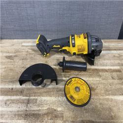 Houston Location AS-IS DEWALT FLEXVOLT 60V MAX Cordless Brushless 4.5 in. to 6 in. Small Angle Grinder with Kickback Brake (Tool Only)