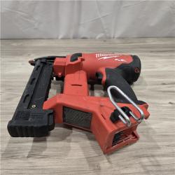 AS-IS  MILWAUKEE FUEL 18V Cordless 18-Gauge 1/4 in. Narrow Crown Stapler (Tool-Only)