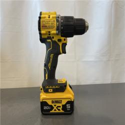 AS-IS - DEWALT ATOMIC 20V Lithium-Ion Cordless 1/2 in. Hammer Drill Kit