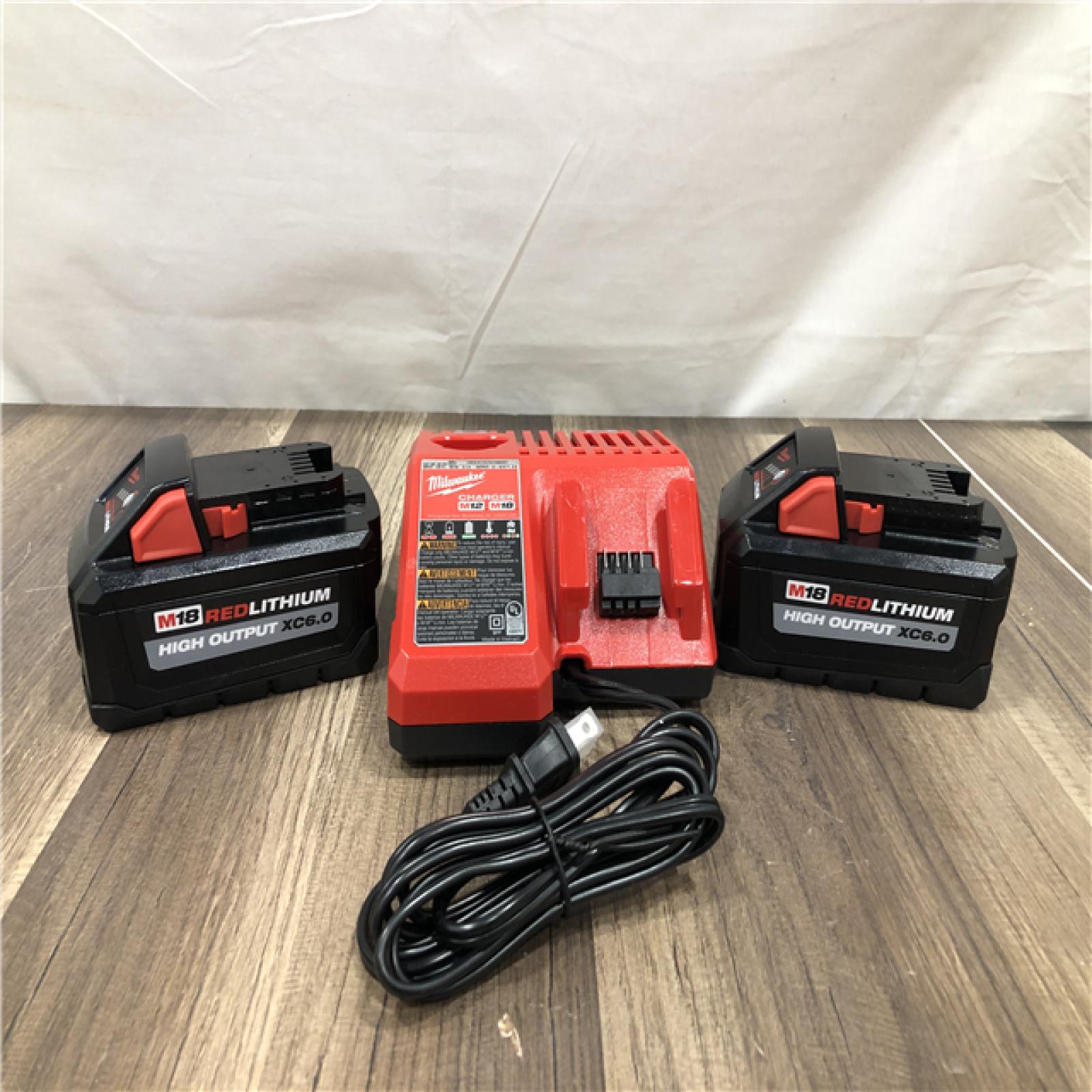 AS-IS Milwaukee 18-Volt Lithium-Ion High Output Starter Kit