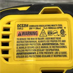 AS-IS DEWALT ATOMIC 20V MAX Cordless Brushless Oscillating Multi Tool Kit
