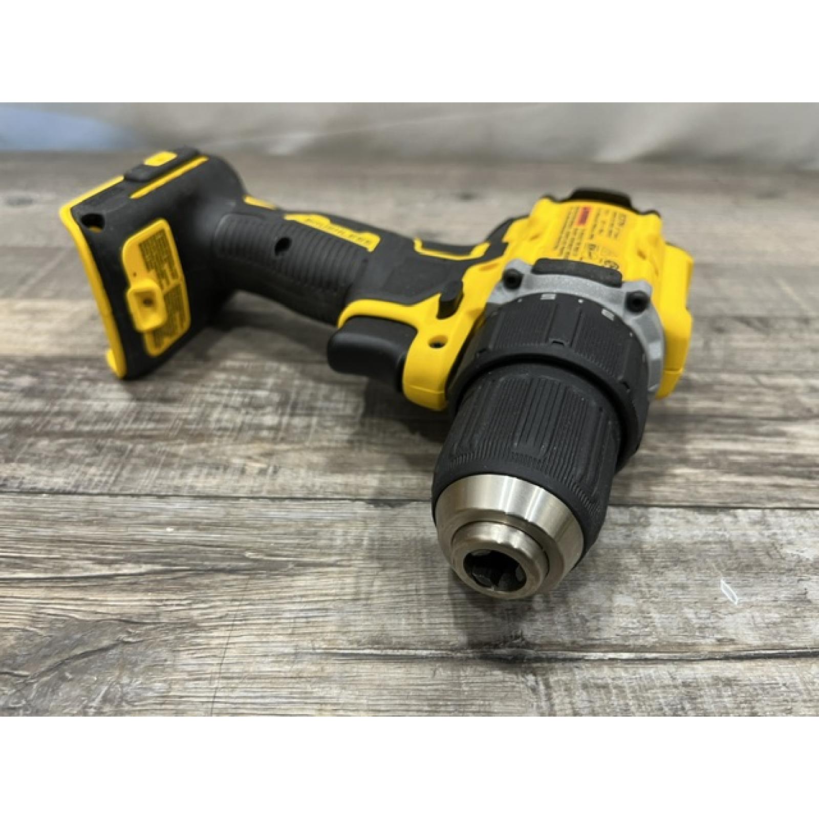 AS-IS DEWALT Atomic 20V Lithium-Ion Cordless Compact 1/2 in. Drill/Driver Kit