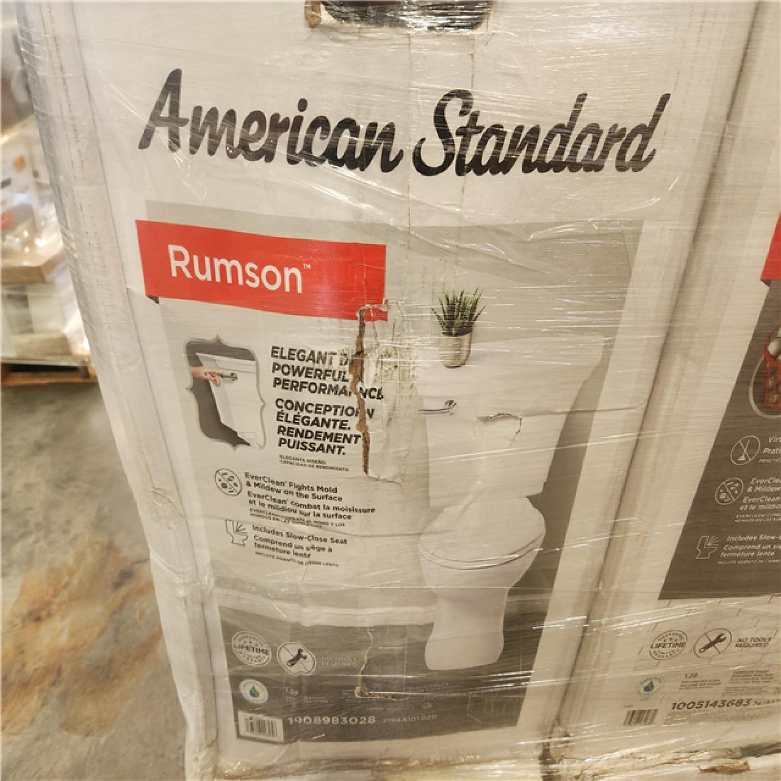 Phoenix Mixed American Standard Toilet Pallet (6 Toilets)