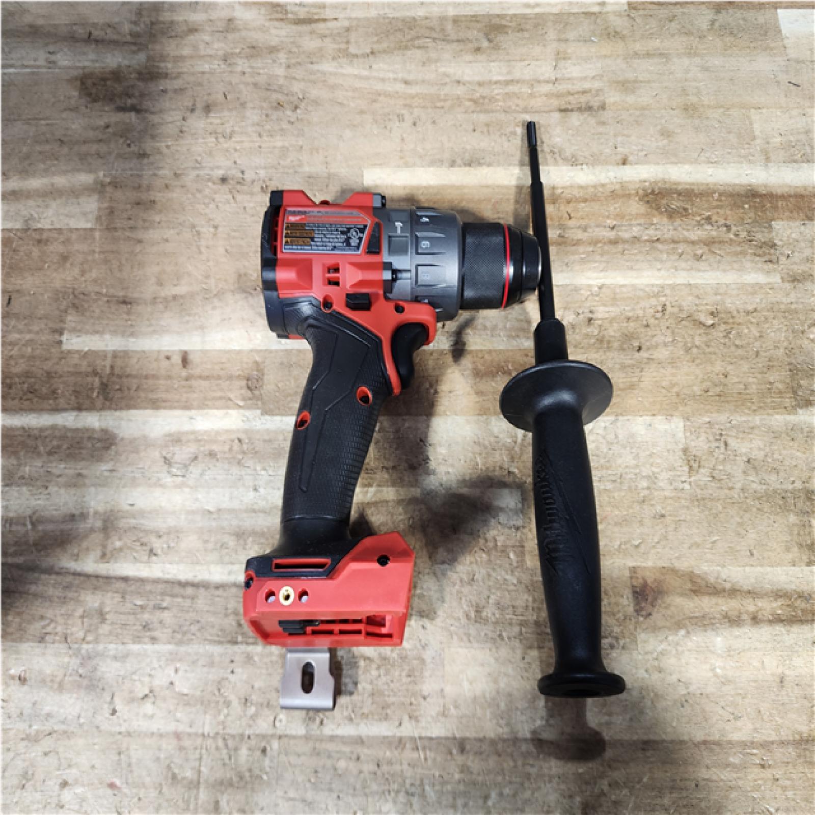 Houston Location AS-IS Milwaukee FUEL 18V Lithium-Ion Brushless Cordless 1/2 in. Hammer Drill/Driver (Tool-Only)