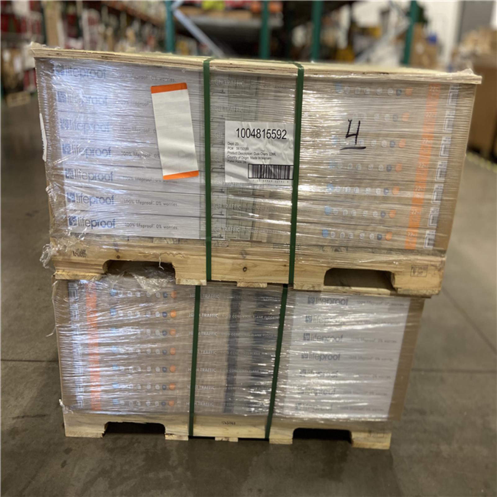 DALLAS LOCATION - Lifeproof Dusk Cherry 22 MIL x 8.7 in. W x 48 in. L Click Lock Waterproof Luxury Vinyl Plank Flooring (20.1 sqft/case) - 53 CASES