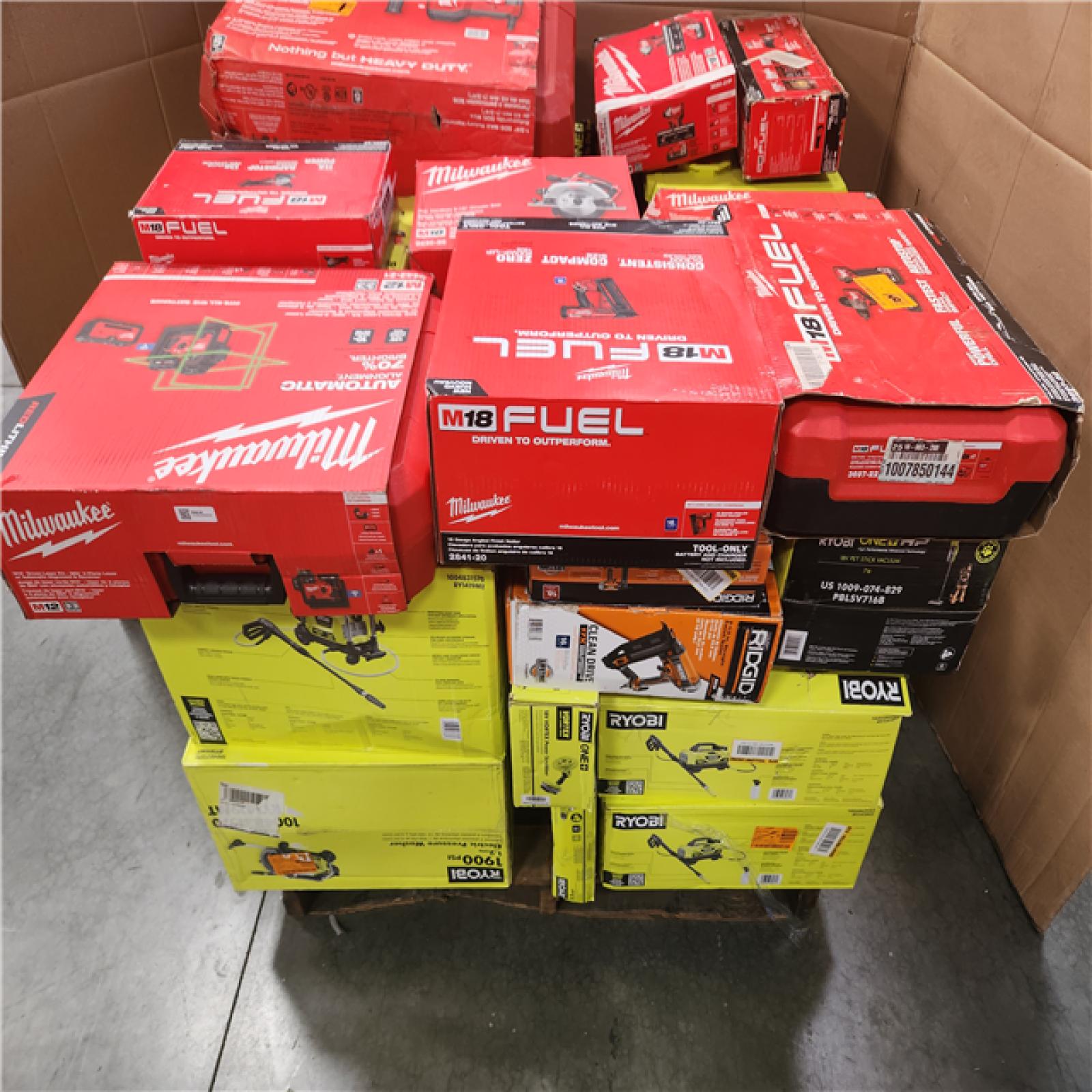 California AS-IS TOOL PALLET