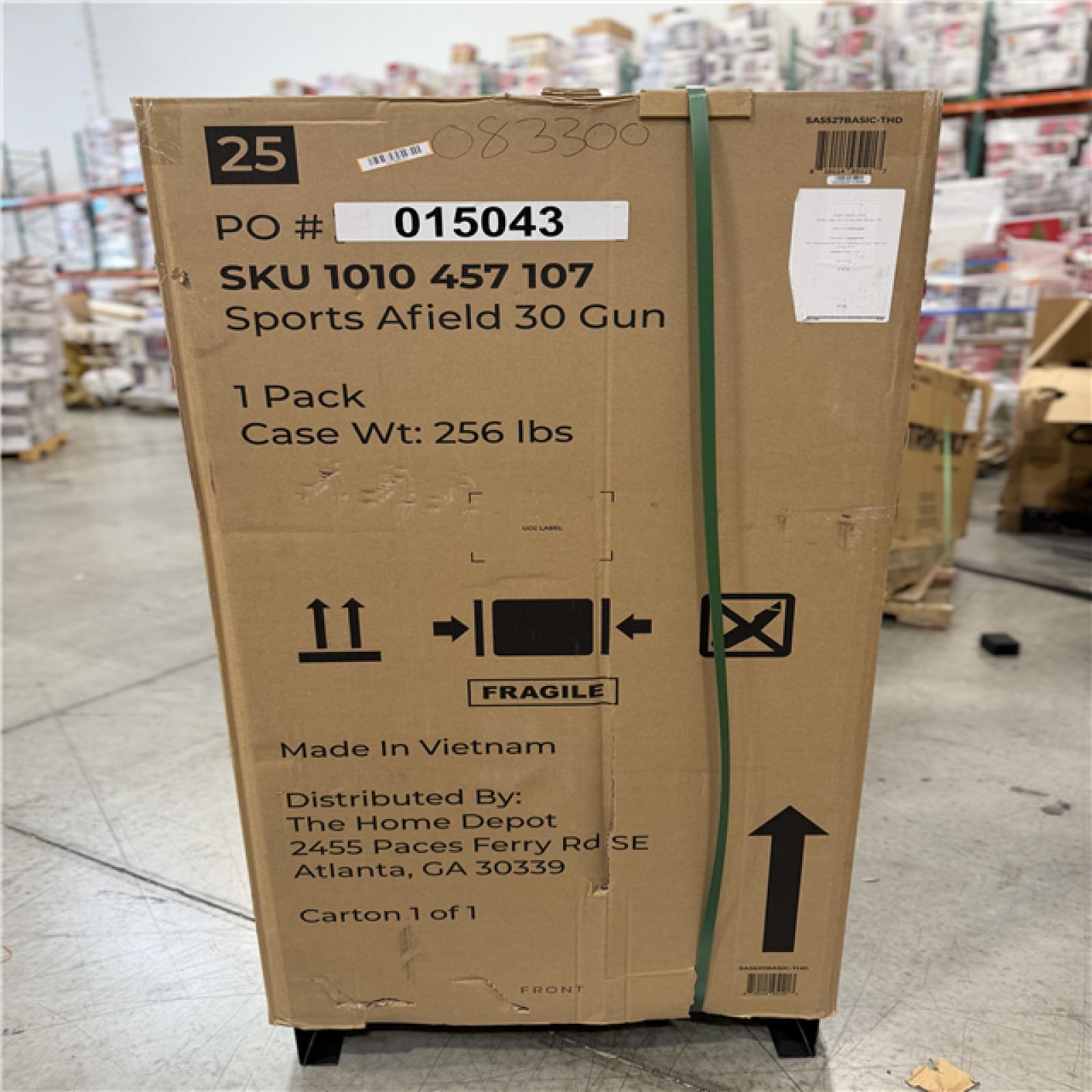 DALLAS LOCATION - Sports Afield 30-Gun Fireproof Electronic Lock Gun Safe  Black