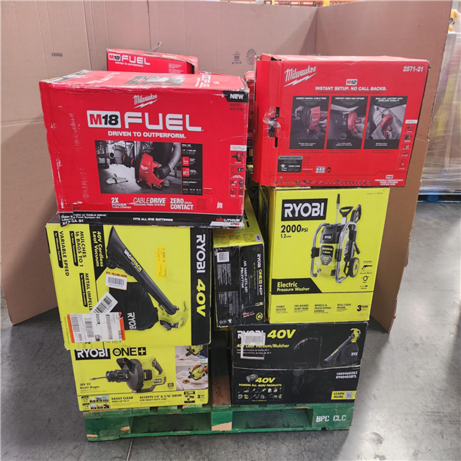 CALIFORNIA AS-IS TOOL PALLET