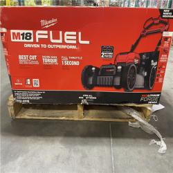 As-Is- Milwaukee M18 FUEL Brushless Cordless 21 in. Walk Behind Dual Battery Self-Propelled Mower Kit