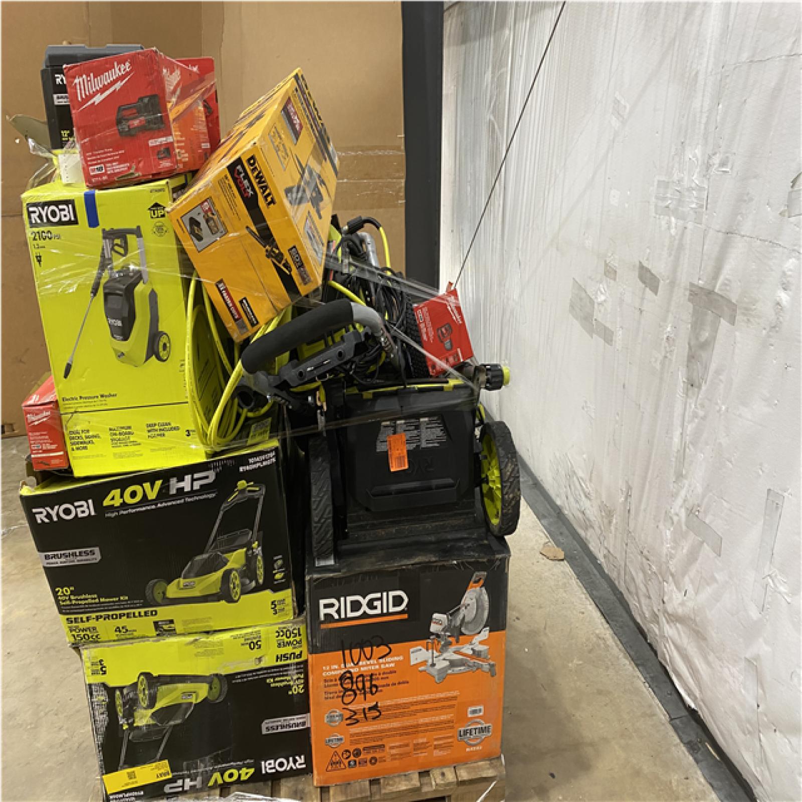 Houston Location - AS-IS Tool Pallet