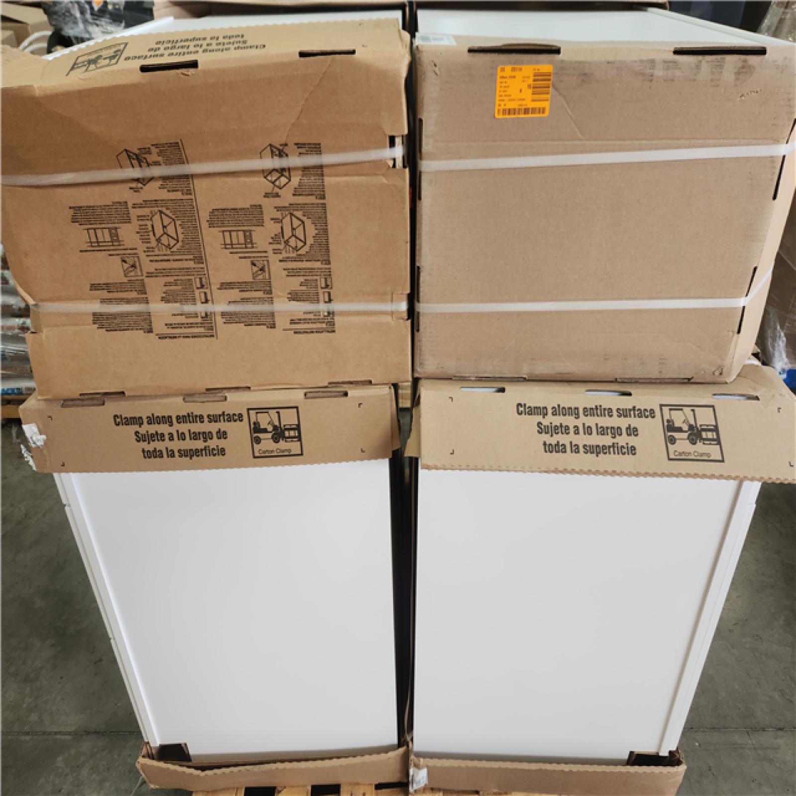 Phoenix NEW Hampton Bay Shaker Assembled Cabinet in Satin White Pallet (4-Cabinets)