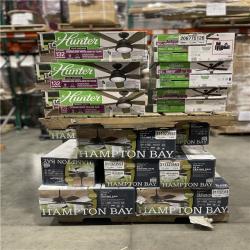 DALLAS LOCATION- MIXED INDOOR/OUTDOOR CEILING FAN PALLET (22 UNITS)