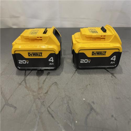 AS-IS - DEWALT 20V MAX XR 4 Ah Lithium-Ion Battery (2 Pack)