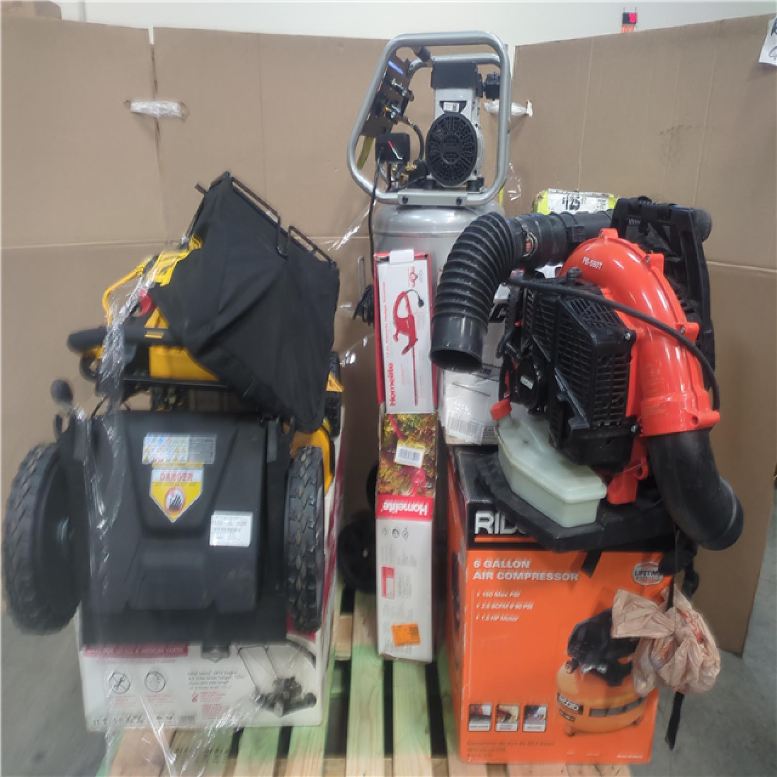 California AS-IS OUTDOOR POWER EQUIPMENT