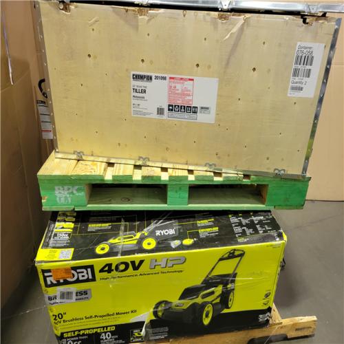 CALIFORNIA AS-IS OUTDOOR POWER EQUIPMENT