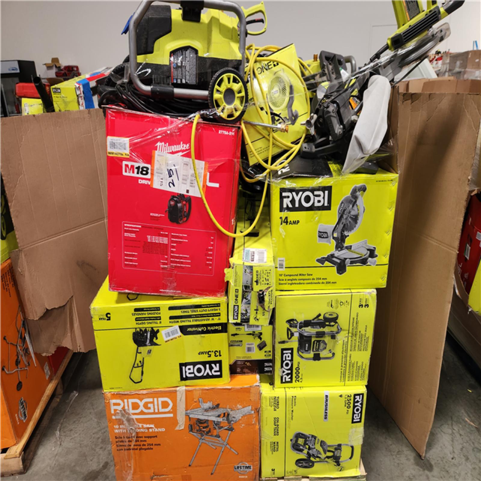 CALIFORNIA AS-IS TOOL PALLET