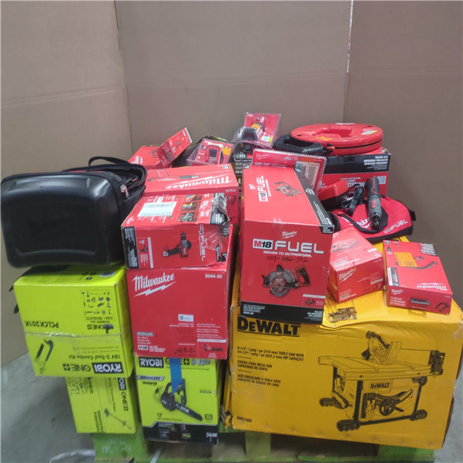 CALIFORNIA AS-IS TOOL PALLET