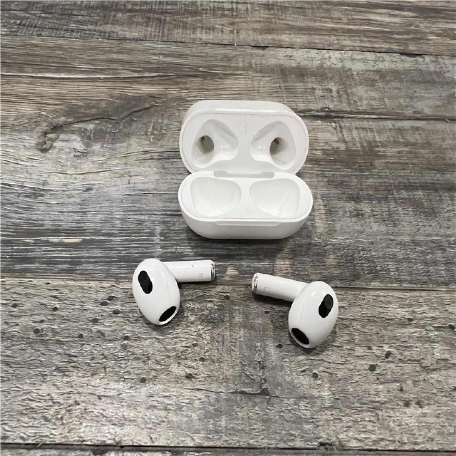 AS-IS Apple AirPods (3rd Generation) Wireless Ear Buds, Bluetooth Headphones