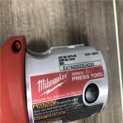 AS-IS Milwaukee 12-Volt Lithium-Ion Force Logic Cordless Press Tool Kit