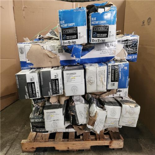 Phoenix AS-IS Mixed Everbilt Easy Instant Canopy Pallet (24-Total)