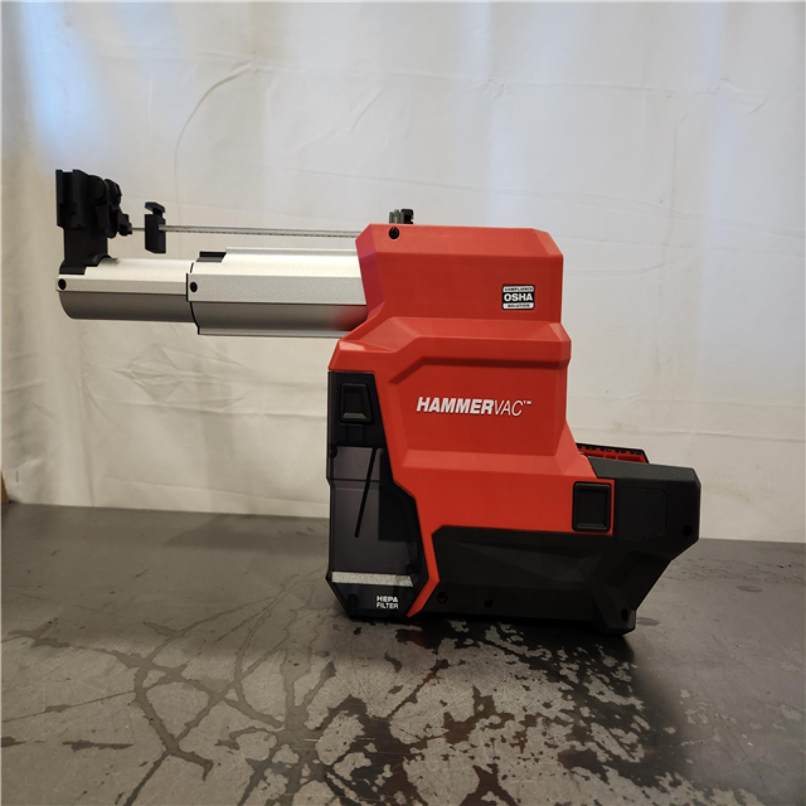 AS-IS- M18 18-Volt Lithium-Ion Cordless HammerVac HEPA Filtered 1-1/8 in. Dust Extractor (Tool-Only)