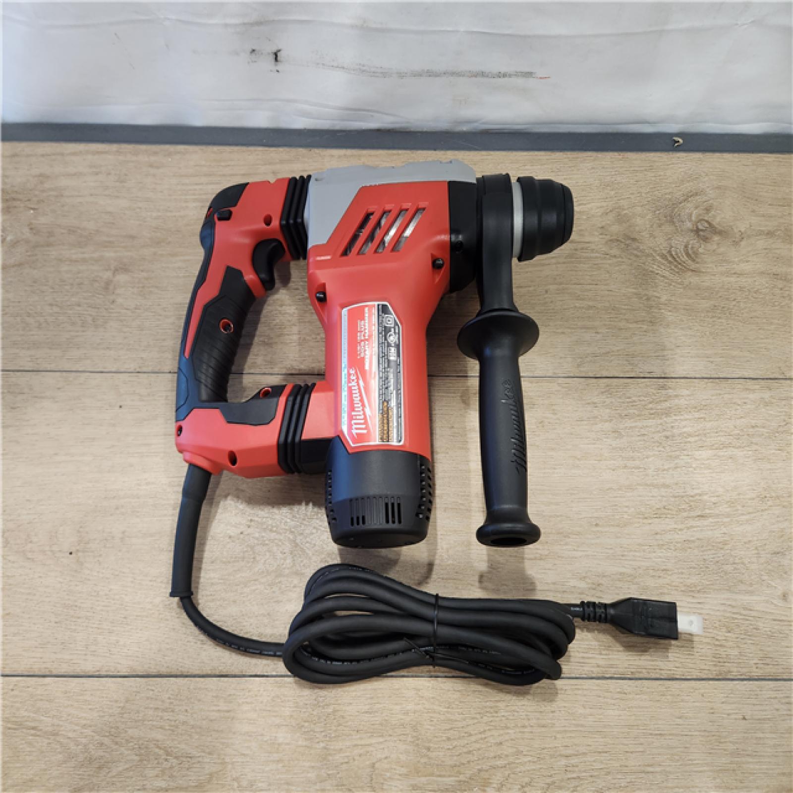 AS-IS-  Milwaukee 1-1/8 in. Corded SDS-Plus Rotary Hammer