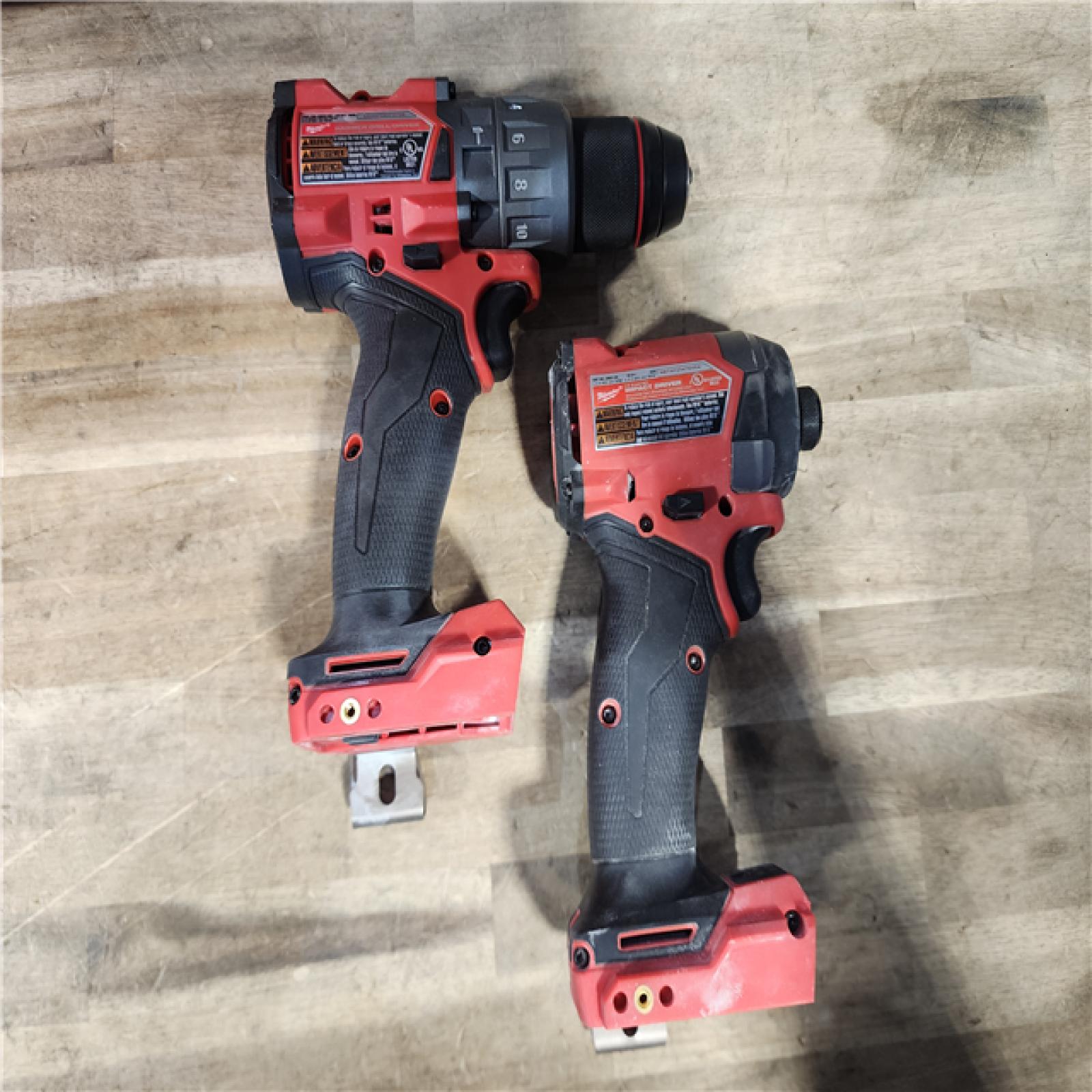 HOUSTON LOCATION - AS-IS M18 FUEL 18V Lithium-Ion Brushless Cordless Hammer Drill and Impact Driver Combo Kit (2-Tool) with 2 Batteries