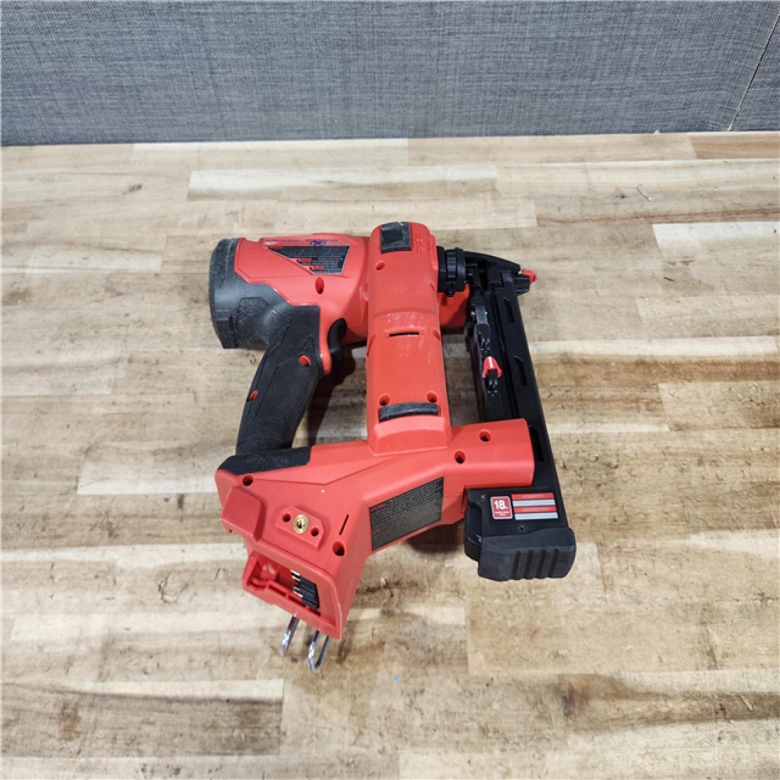HOUSTON LOCATION - AS - IS Milwaukee FUEL 18-Volt Lithium-Ion Brushless Cordless 18-Gauge 1/4 in. Narrow Crown Stapler (Tool-Only)