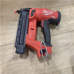 AS-IS Milwaukee FUEL 18-Volt Lithium-Ion Brushless Cordless Gen II 18-Gauge Brad Nailer (Tool-Only)