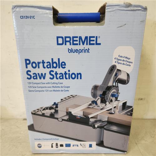 Phoenix NEW Dremel Blueprint Portable Saw Station with 12V Brushless Cordless Circular Saw and Multi-Purpose Cutting Case