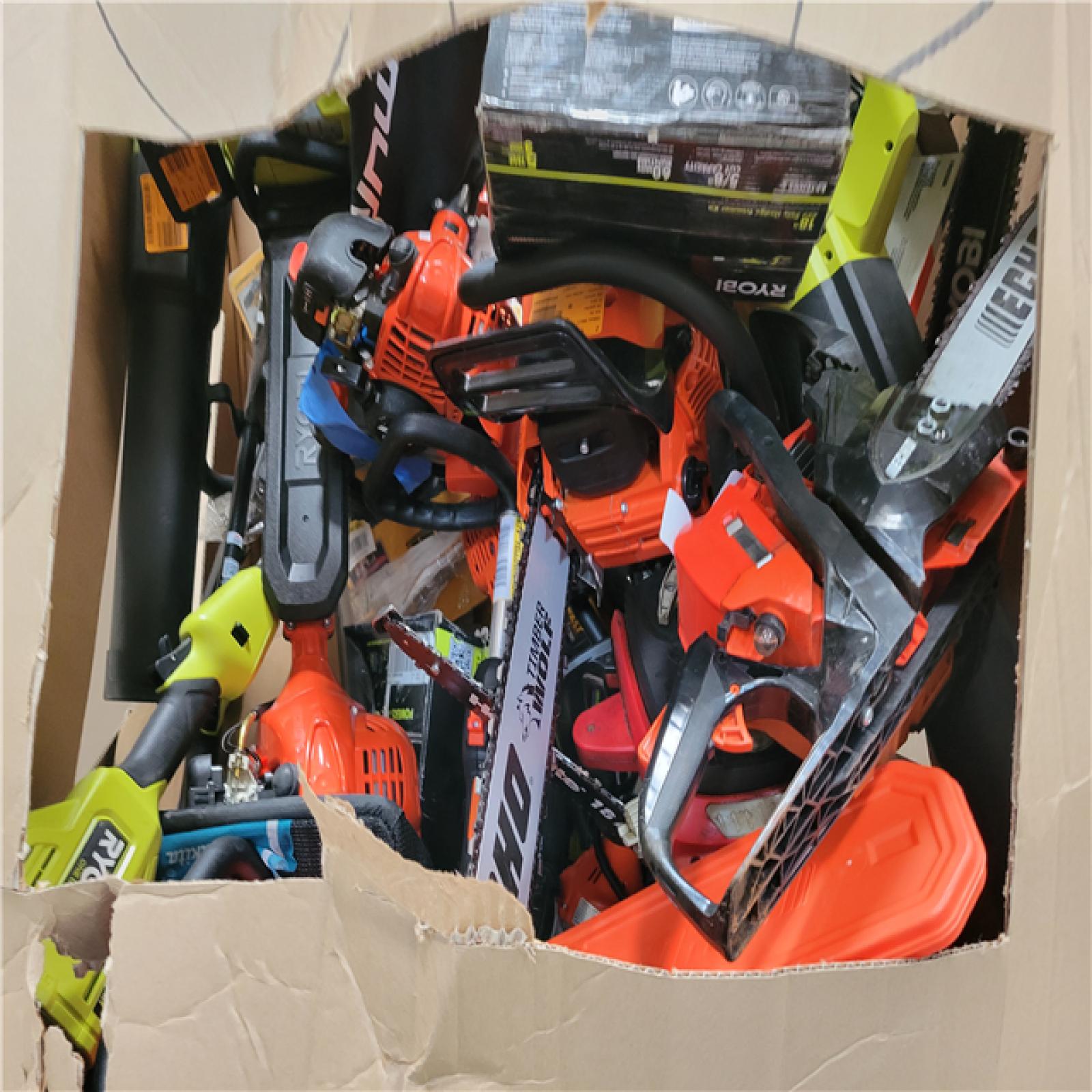 CALIFORNIA AS-IS OUTDOOR POWER EQUIPMENT