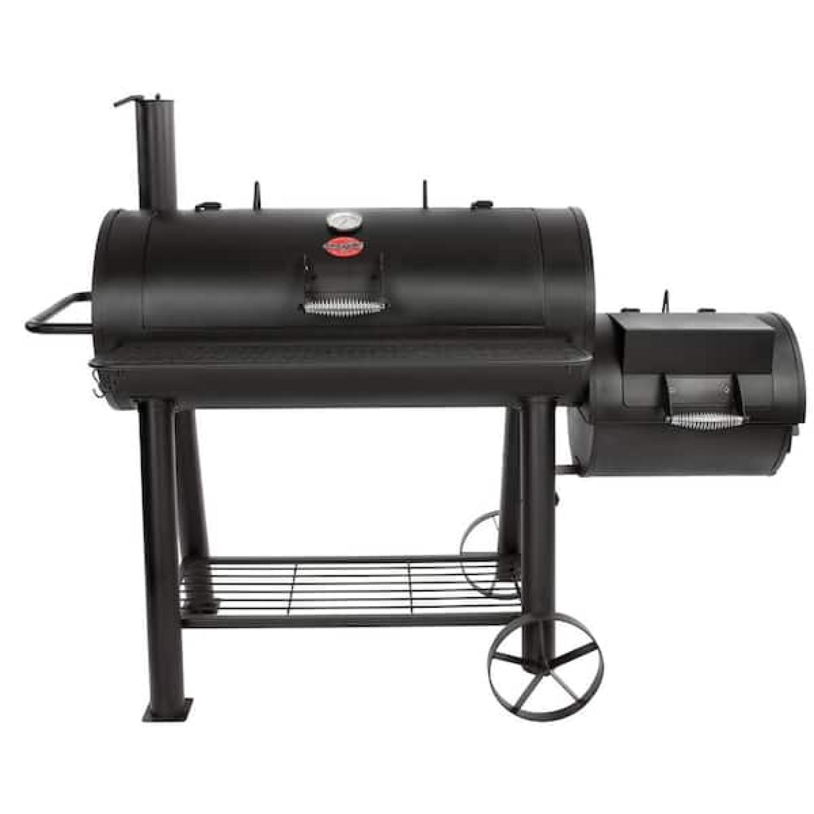 Phoenix LIKE NEW Char-Griller 1012 sq. in. Competition Pro Offset Charcoal Grill or Wood Smoker in Black