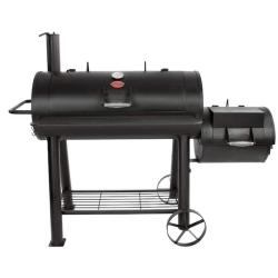 Phoenix LIKE NEW Char-Griller 1012 sq. in. Competition Pro Offset Charcoal Grill or Wood Smoker in Black