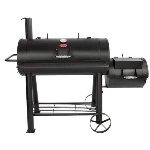 Phoenix LIKE NEW Char-Griller 1012 sq. in. Competition Pro Offset Charcoal Grill or Wood Smoker in Black