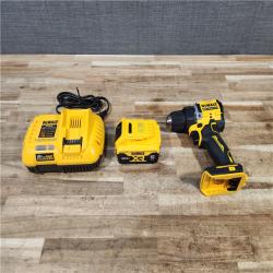 HOUSTON LOCATION - AS - IS DEWALT Atomic 20V Lithium-Ion Cordless Compact 1/2 in. Drill/Driver Kit