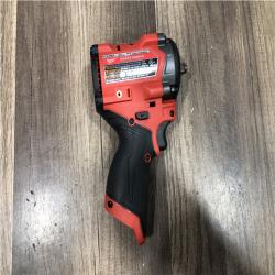 AS-IS Milwaukee FUEL 12V Lithium-Ion Brushless Cordless Stubby 3/8 in. Impact Wrench (Tool-Only)