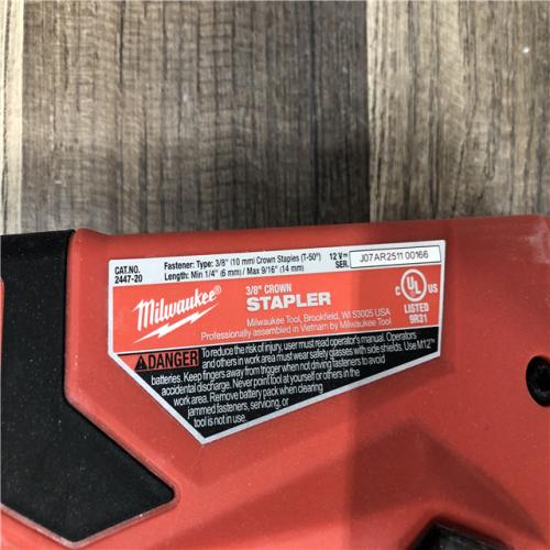 AS-IS  Milwaukee 12V Lithium-Ion Subcompact Brushless Cordless 3/8 in. Drill Driver (Tool-Only)